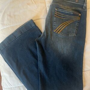 7 For All Mankind Women's Blue Jeans